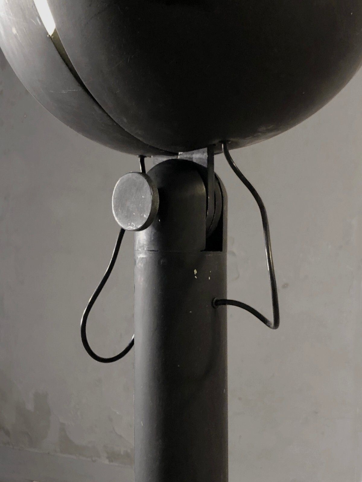 1970 Francesco Buzzi Bieffeplast Lamp "Headphone" Space Age Arteluce Colombo photo Lighting