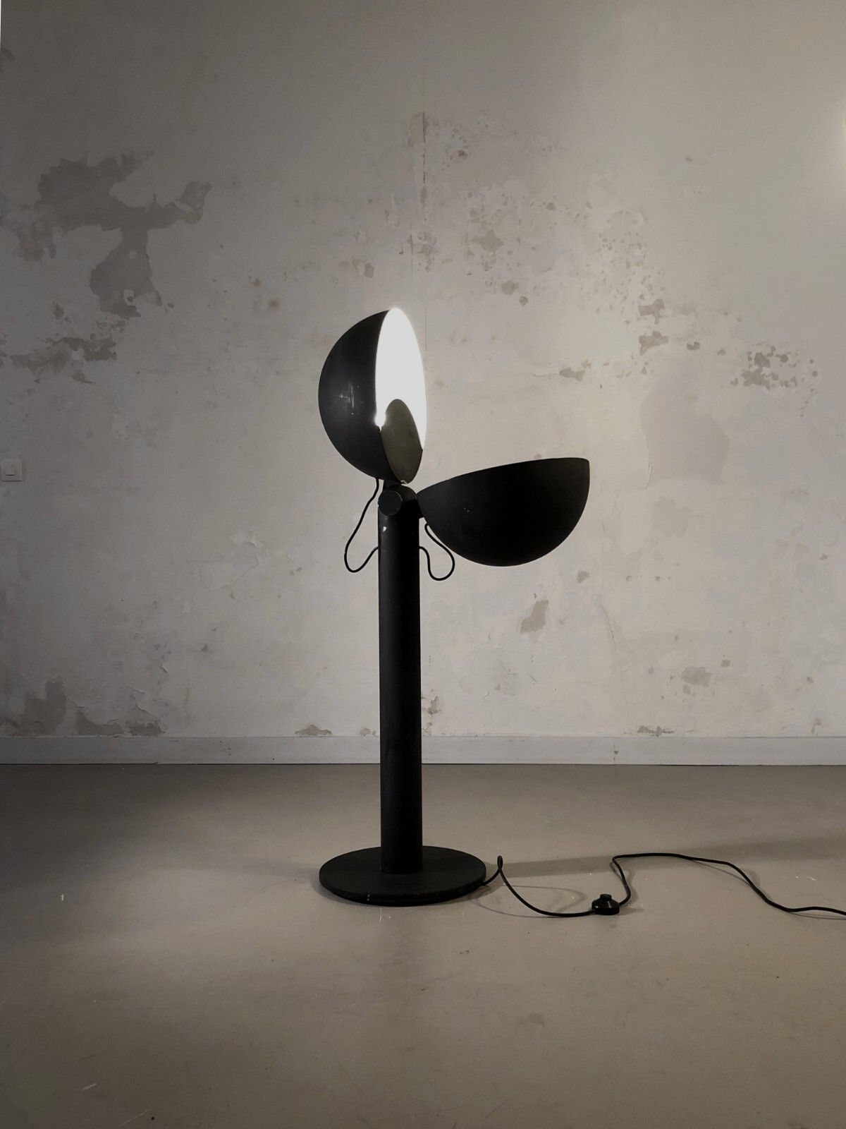 1970 Francesco Buzzi Bieffeplast Lamp "Headphone" Space Age Arteluce Colombo photo 6737.0