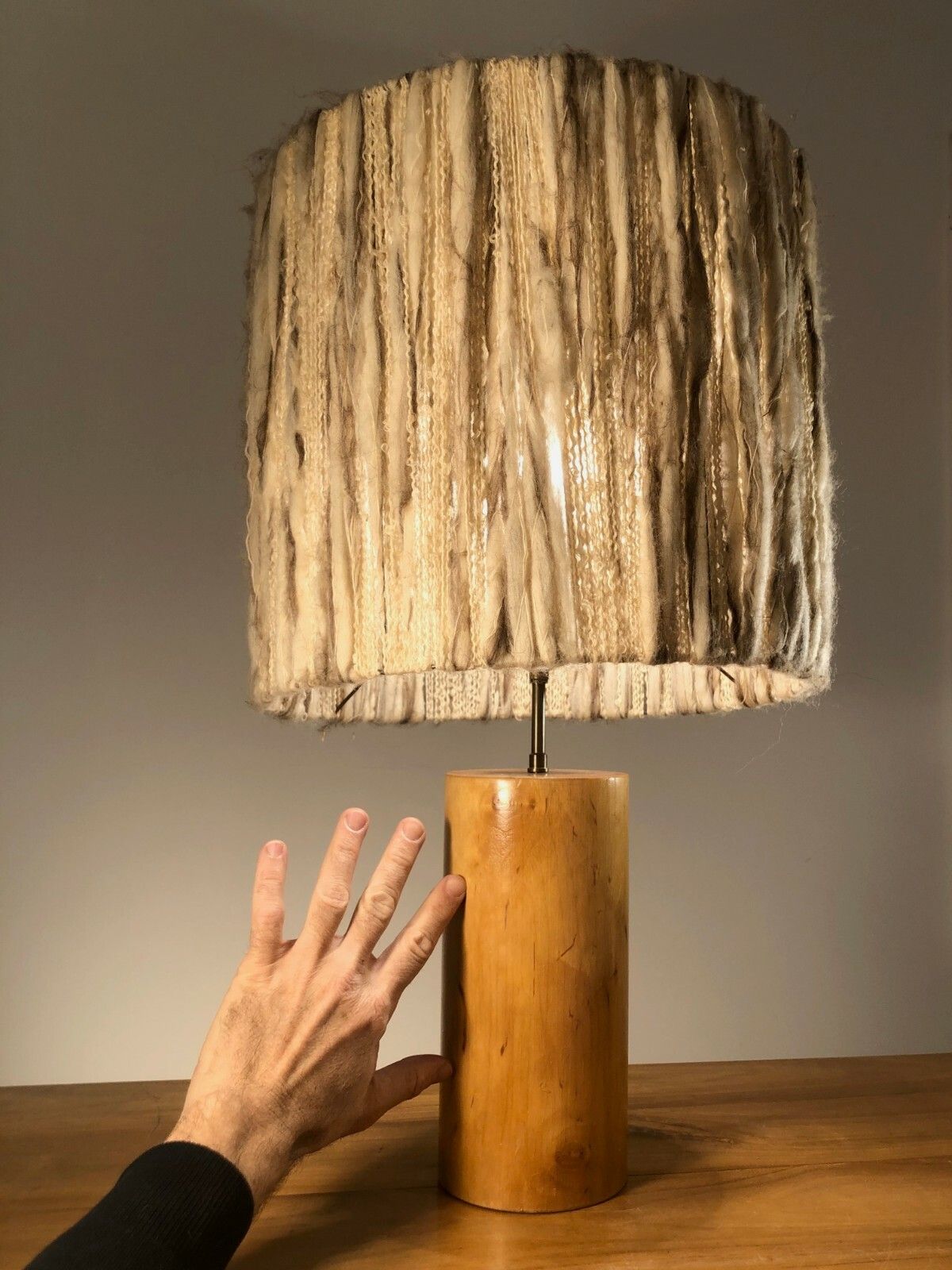 photo furniture 1970 1 Hippie Lamp Modernist Brutalist Folk Art Tapestry Audoux Minnet