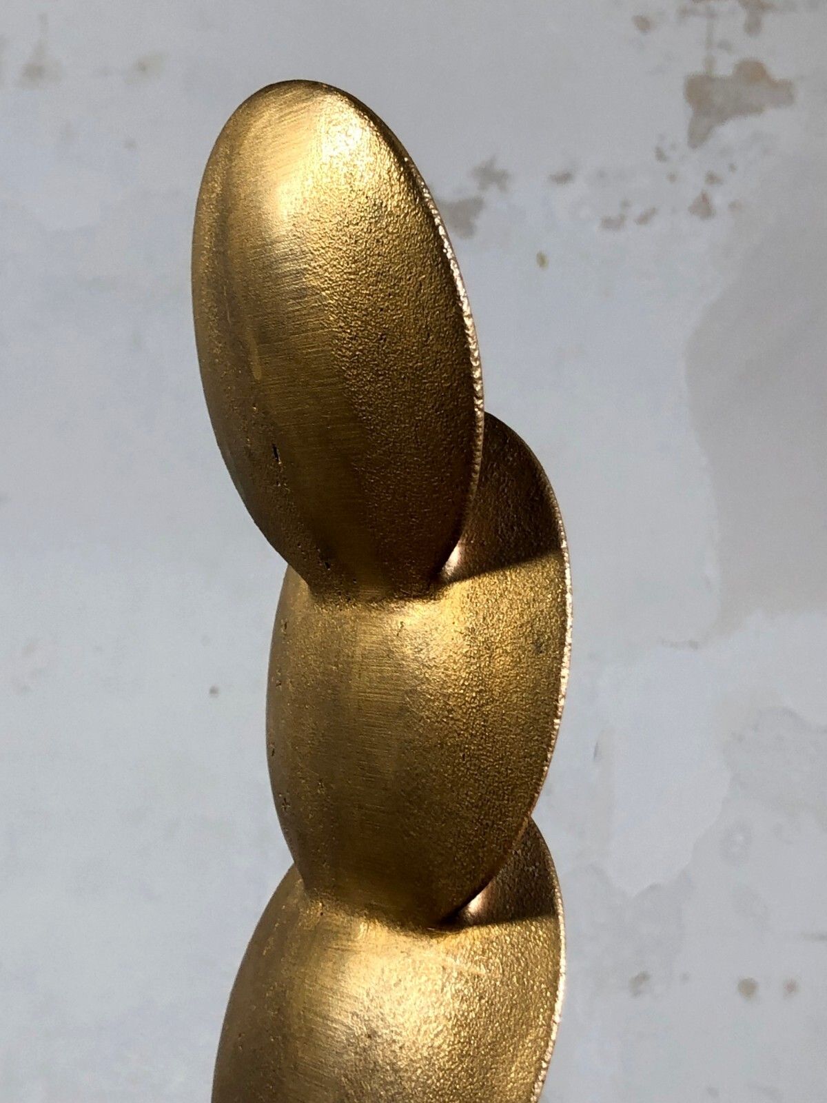 photo buy 1990 Georges Saulterre Kinetic Sculpture Space Age Shabby Chic Bronze Pol Buri