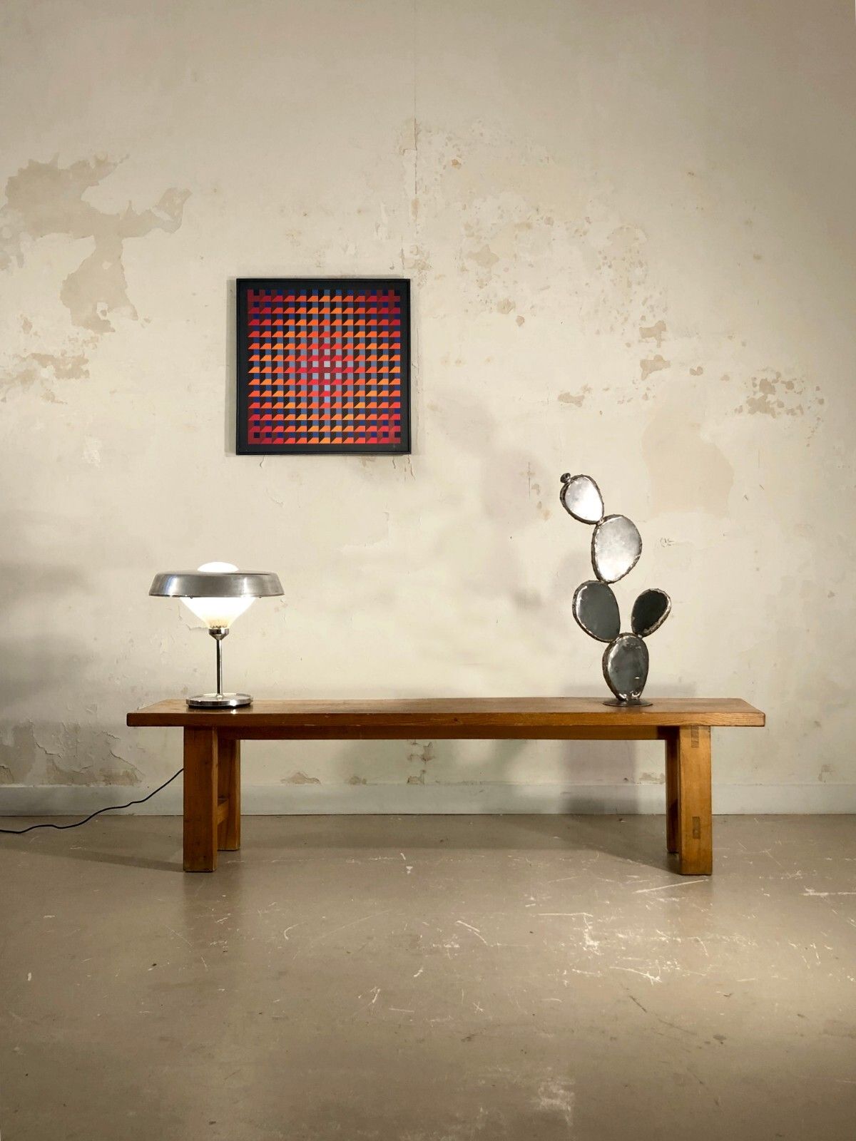 1970 Bbpr 2/2 Artemide Modernist Space Age Lamp Sarfatti Colombo Stilnovo photo vintage