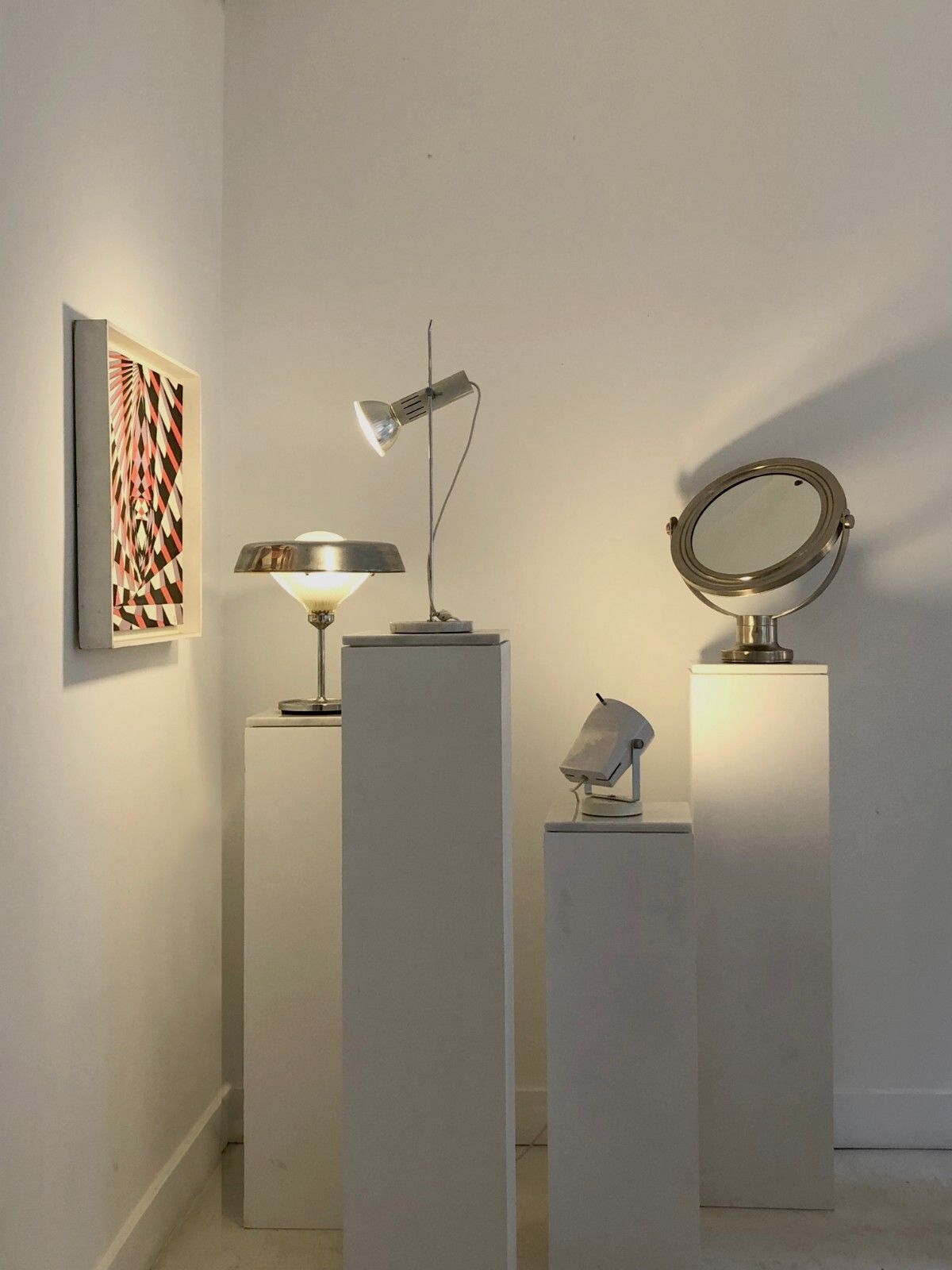Lighting 1970 Bbpr 2/2 Artemide Modernist Space Age Lamp Sarfatti Colombo Stilnovo photo