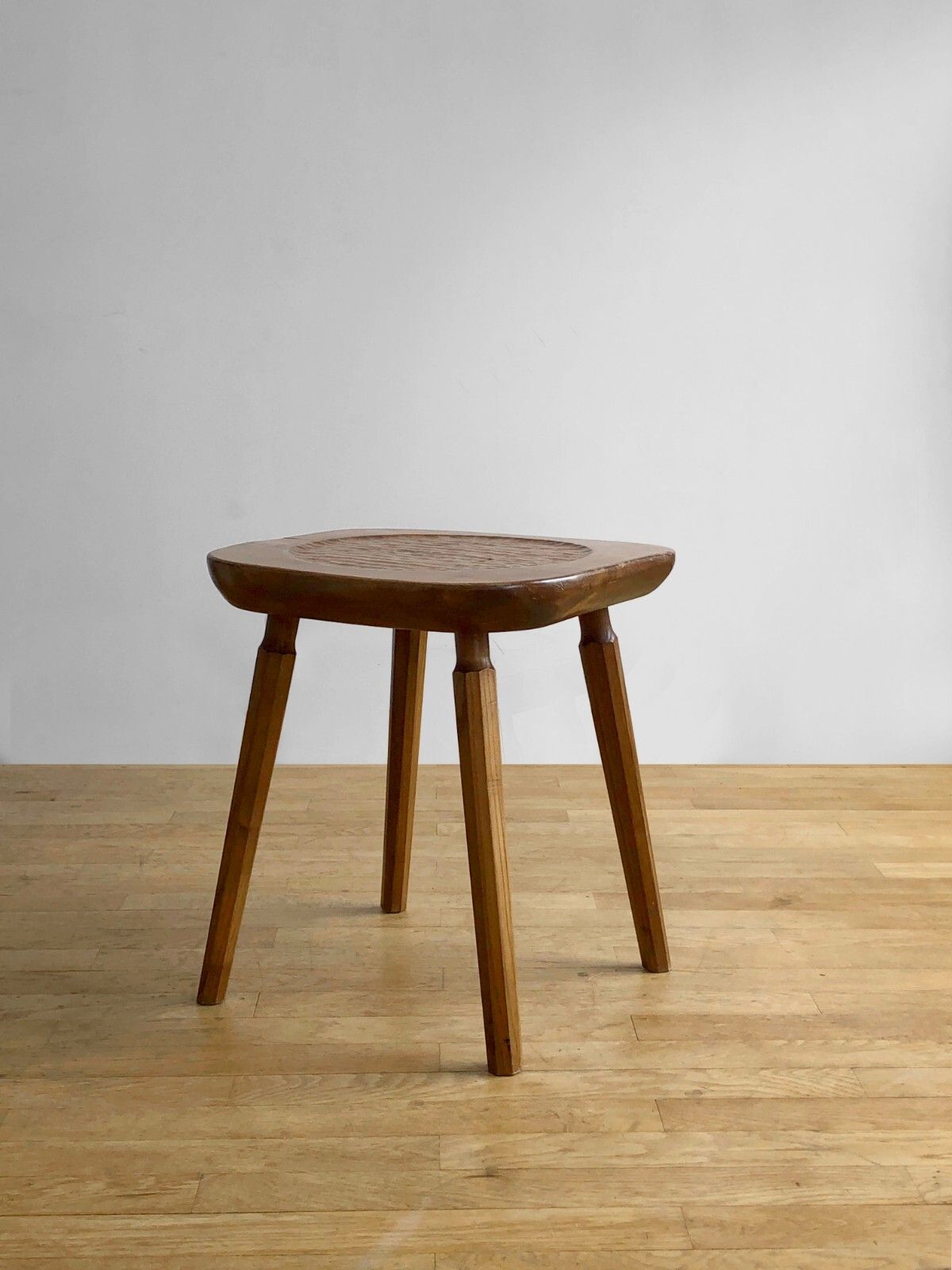 photo buy 1950 Gueridon Modernist Brutalist Stool Marolles Chapo Perriand Noll