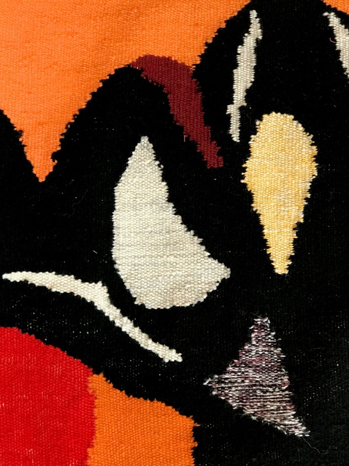 1950 Nj Tapestry Aubusson Modernist Free Form Lyrical Abstraction Mategot photo 5053.0