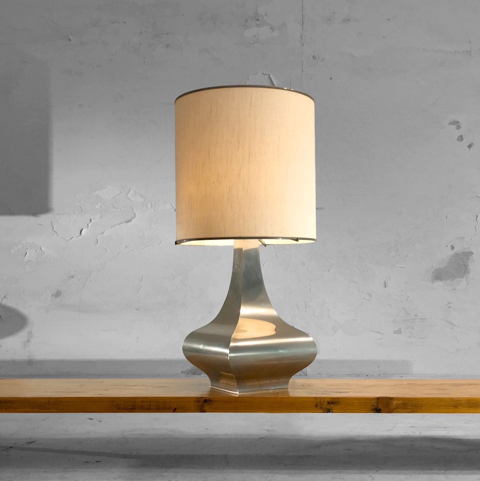 1970 Jansen Grande Lamp Modernist Bauhaus Space Age Shabby Chic Willy Rizzo photo furniture