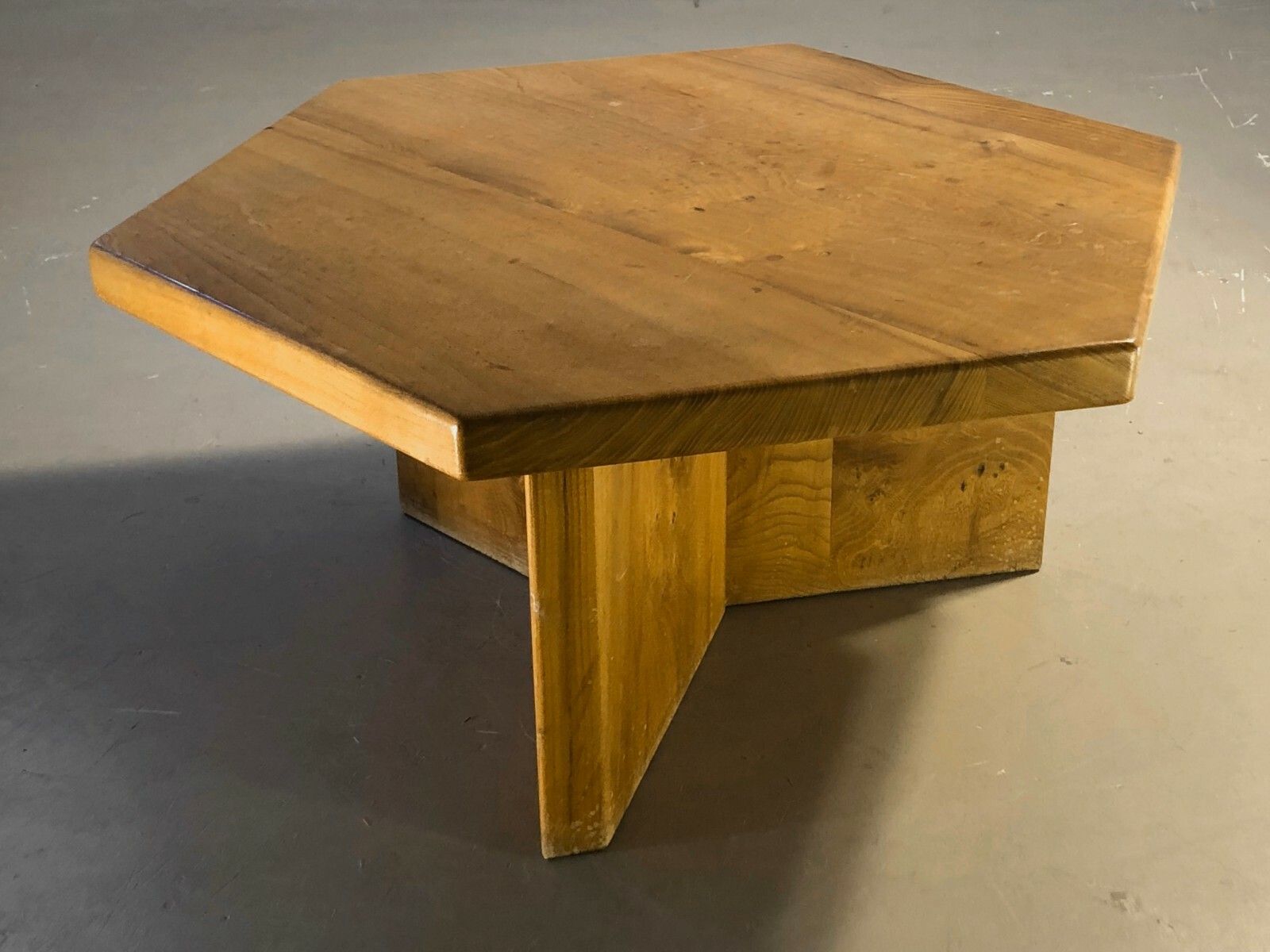 1950 Chapo Perriand Free Form Modernist Bedside Regain Coffee Table photo vinterior