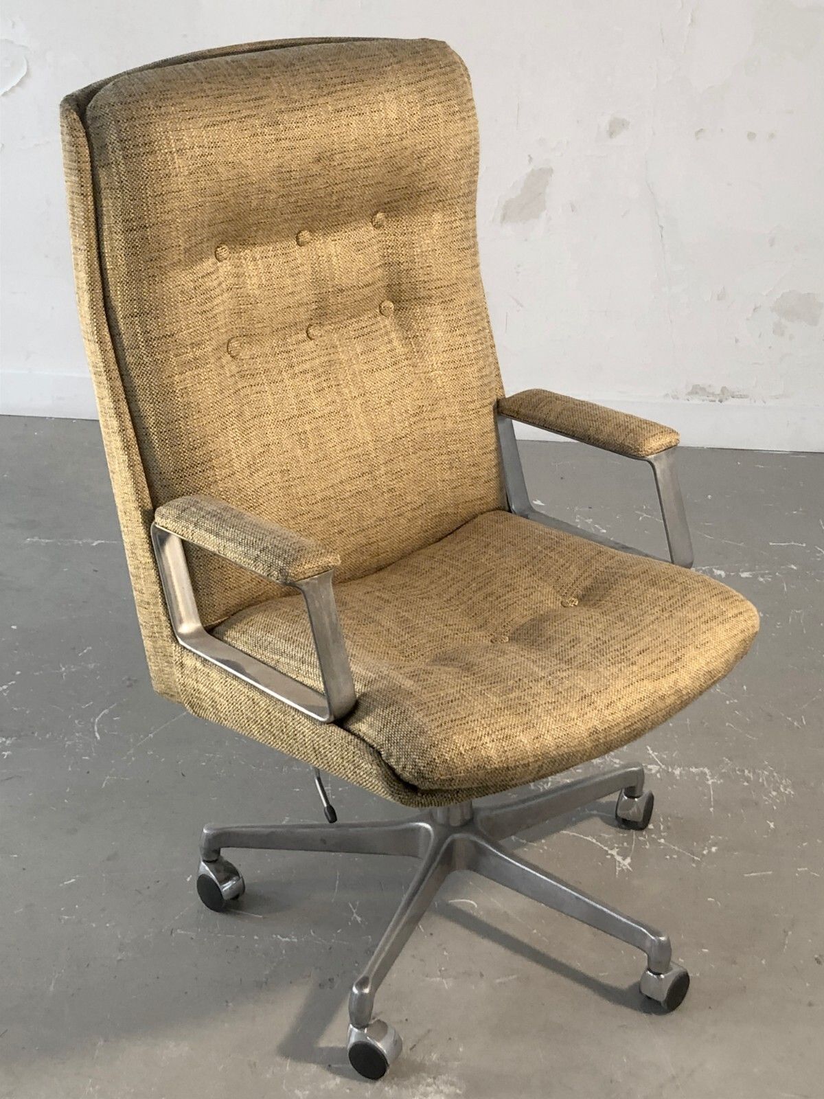 1960 Raphael Raffel Apelbaum Office Chair Modernist Form Free Arp Knoll photo Furniture