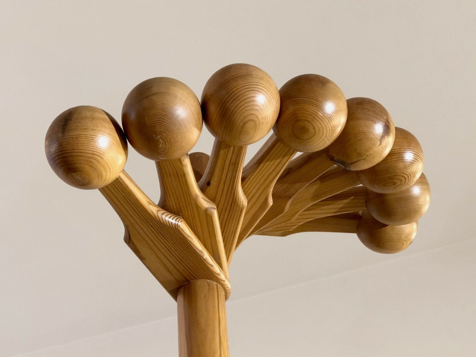 1970 Modernist Space Age Seventies Shabby Chic Coat Holder Chapo Perriand photo for sale