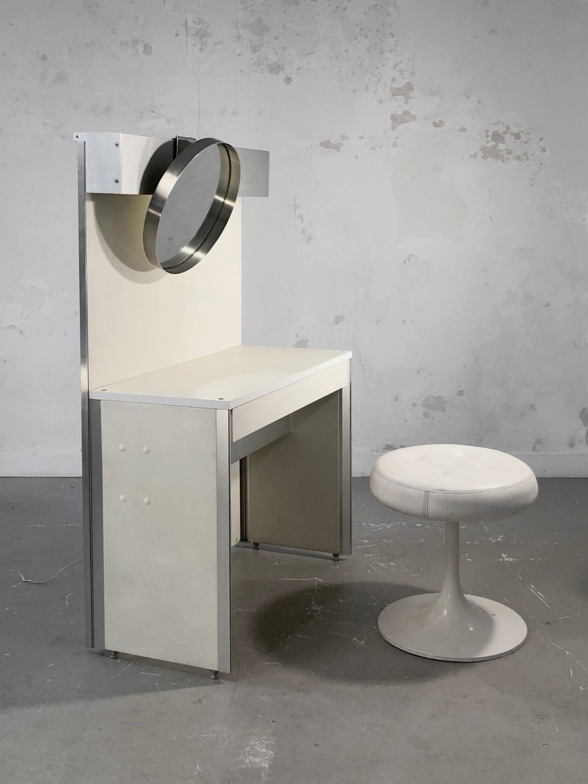 1970 Pierre Vandel Space Age Pop Post Modernist Console Hairdresser Kappa Knoll photo vintage