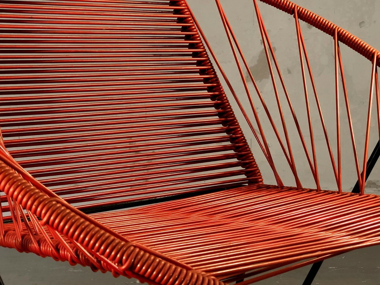 1950 Raoul Guys Modernist Chair Reconstruction Mategot Perriand photo for sale