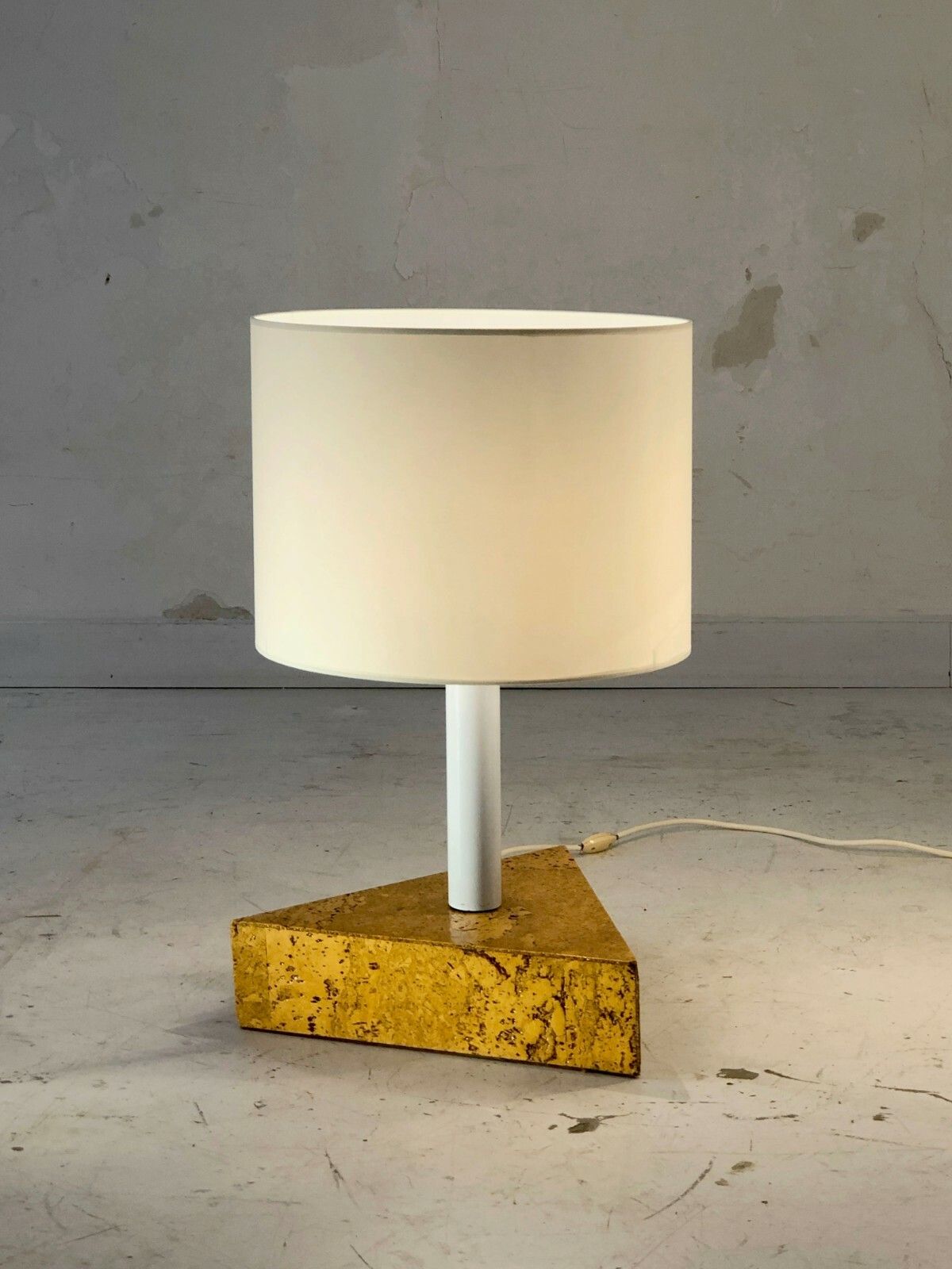 1980 Huge Postmodernist Lamp Memphis Bauhaus Sottsass Rizzo Stilnovo photo for sale