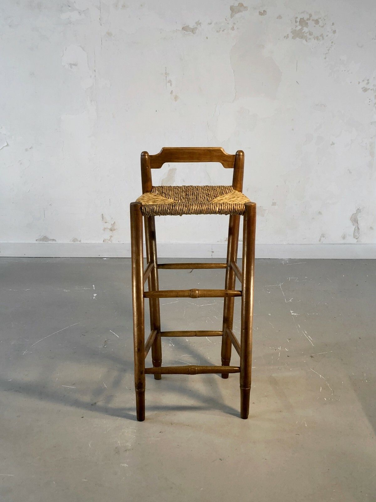 1960 Modernist Modernist Modernist Brutalist Bar Chair Chapo Perriand photo for sale