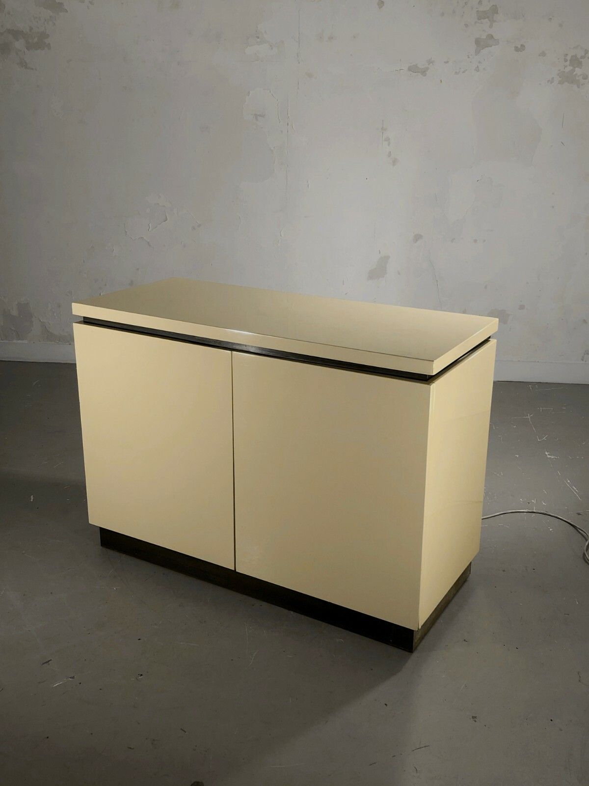 1970 Jean Claude Mahey Buffet Bar Art Deco Shabby Chic Neo Classical Adnet photo furniture