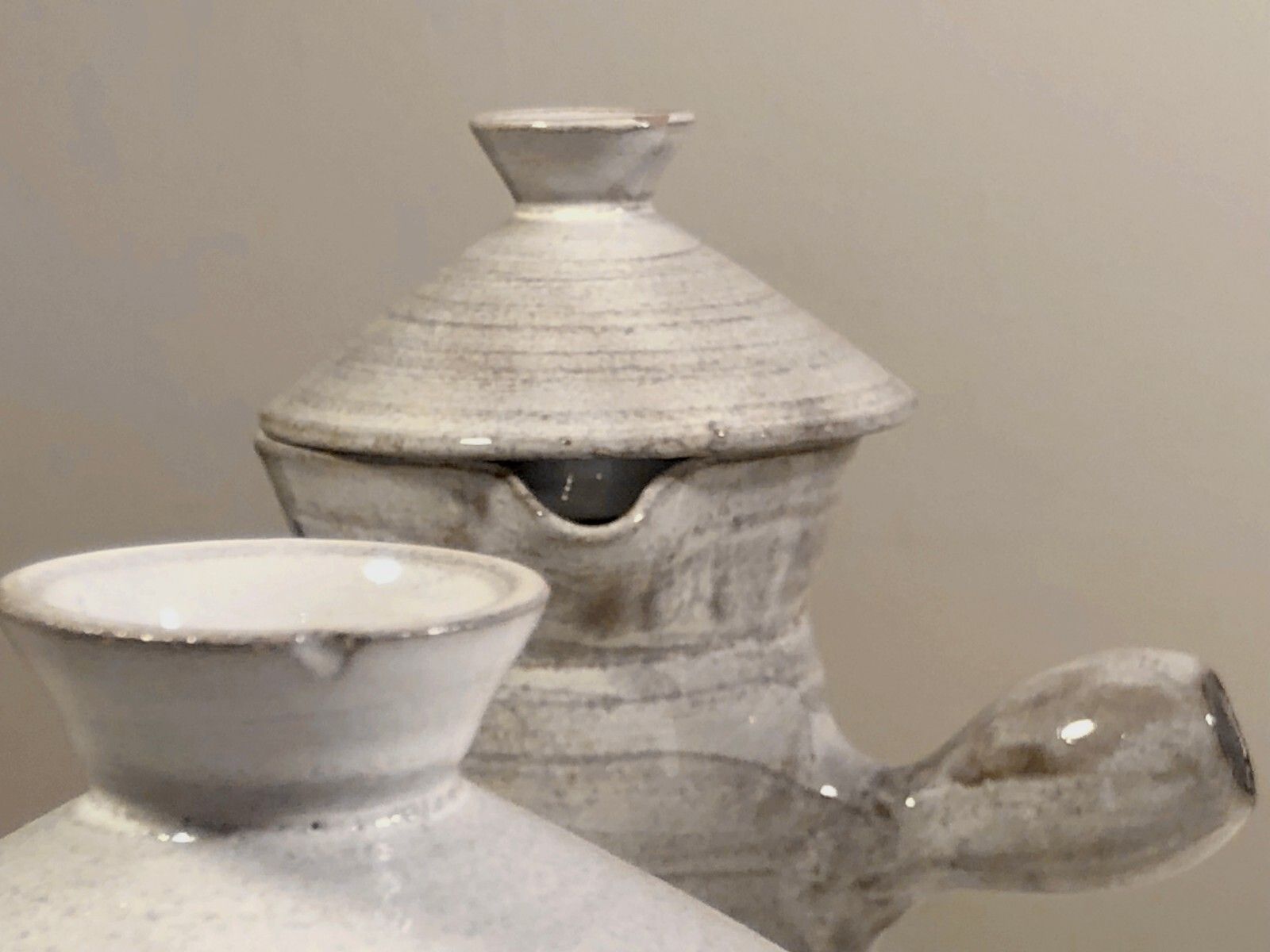 1950 Vallauris Grandjean Jourdan Coffee Service Ceramic Free Form Mado Jolain photo furniture