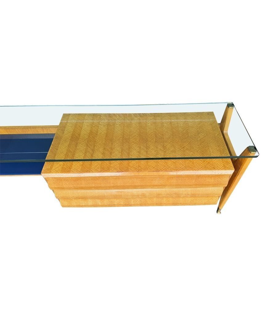 photo vinterior A Wonderful 1950s Marquetry Maplewood Dresser Desk By Vittorio Dassi