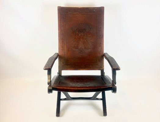 Folding Chair Attributed To Angel I. Pazmino For Muebles De Estilo, 1950s photo Furniture