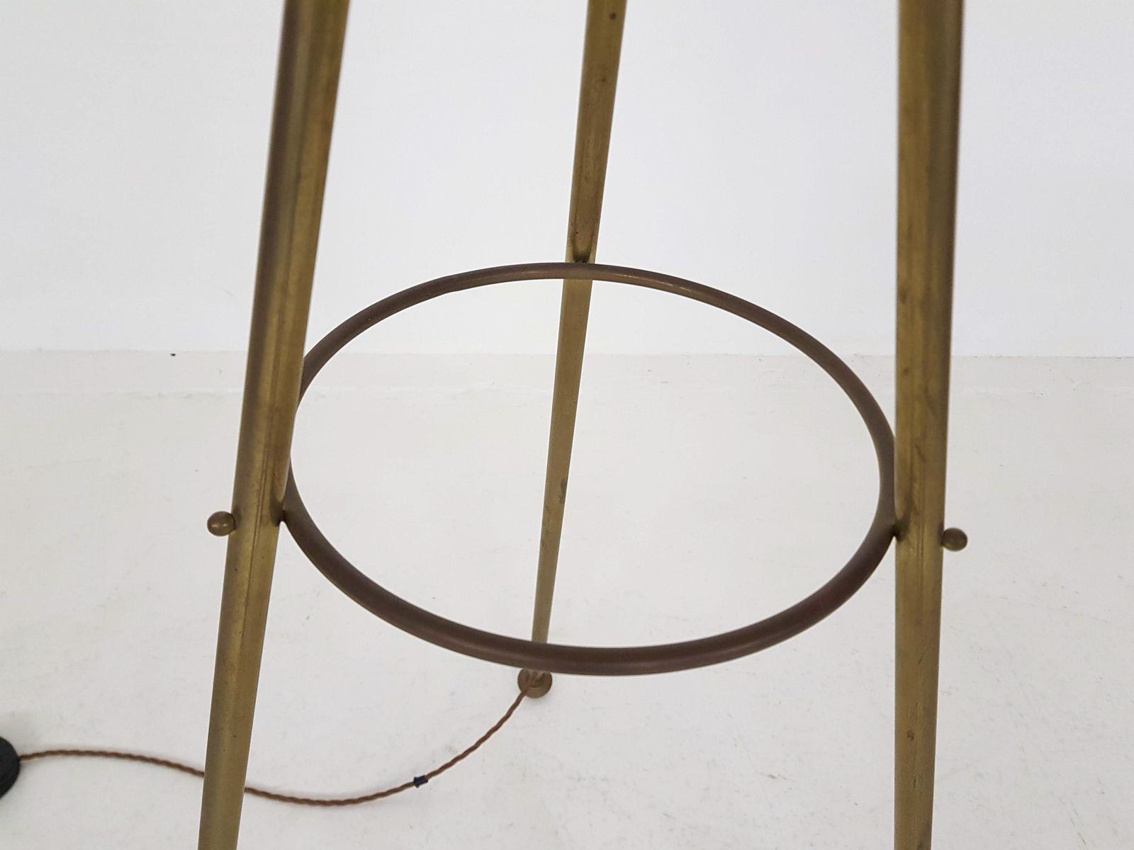 Mid Century "Triennale" Arredoluce Stijl Diabolo Vloerlamp, Italië, Jaren 1960 photo 1895.0