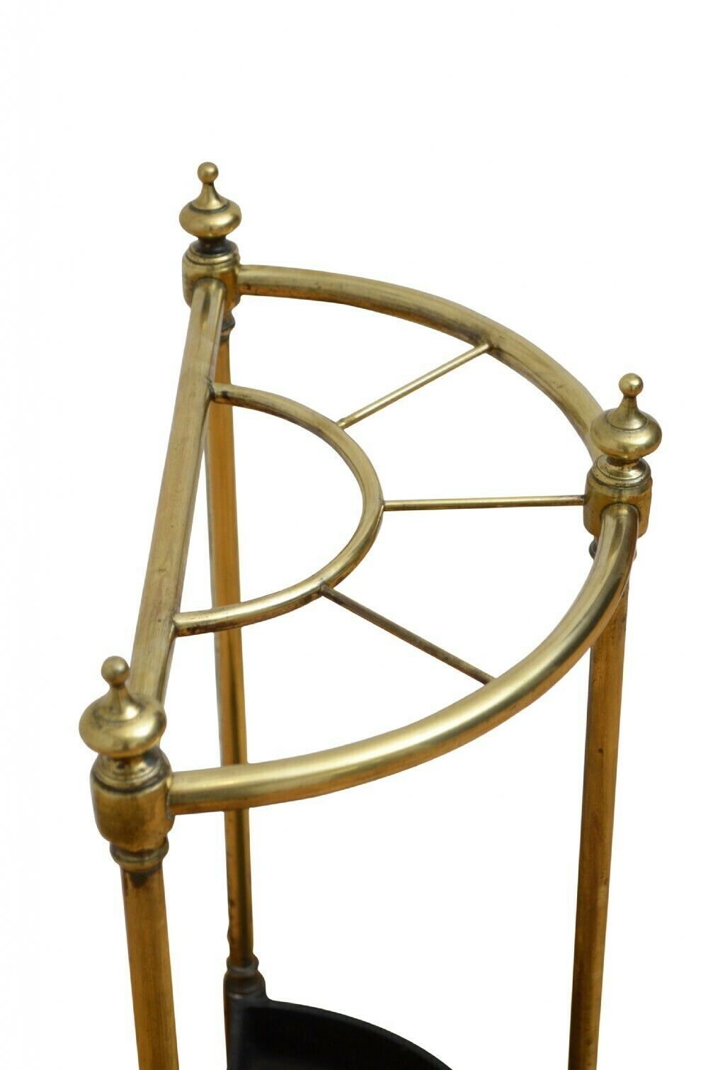 English Victorian Demi Lune Umbrella Stand photo buy
