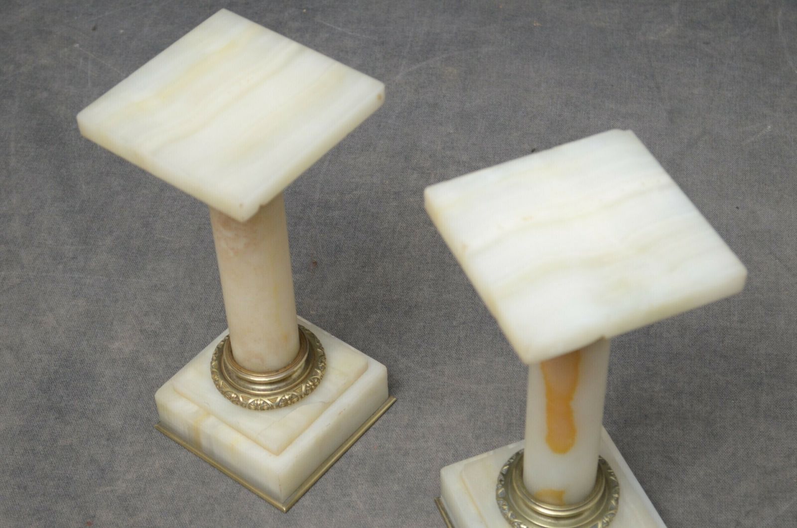 Grand Tour Pair Of Pedestals, 1800s photo vinterior