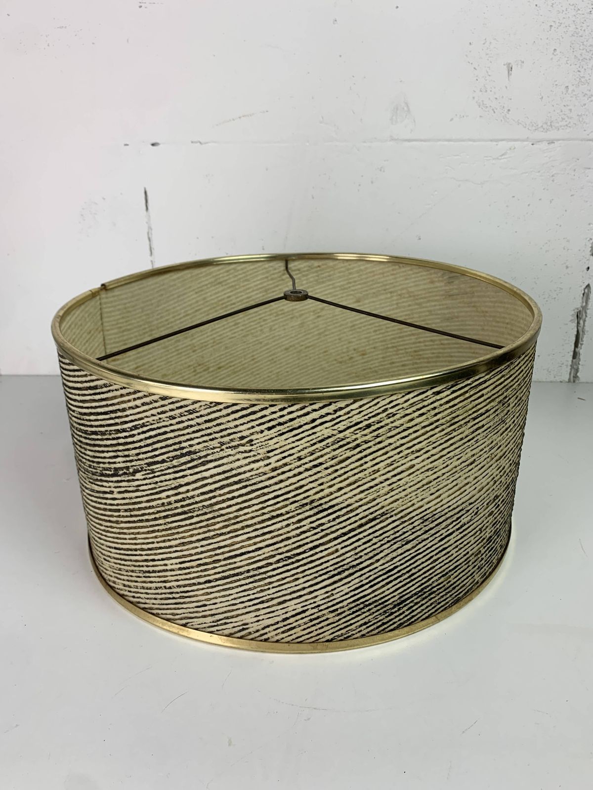 photo for sale Large Midcentury Sputnik Stilnovo Style Brass Table Lamp, Us 1950s