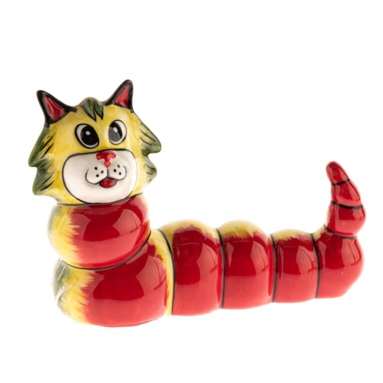 Lorna Bailey Signed Limited Edition 39/75 Porcelain Caterpillar Art Deco Style Pottery Figure