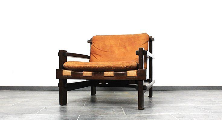 Lounge Chair By Carl Straub, 1960s photo for sale
