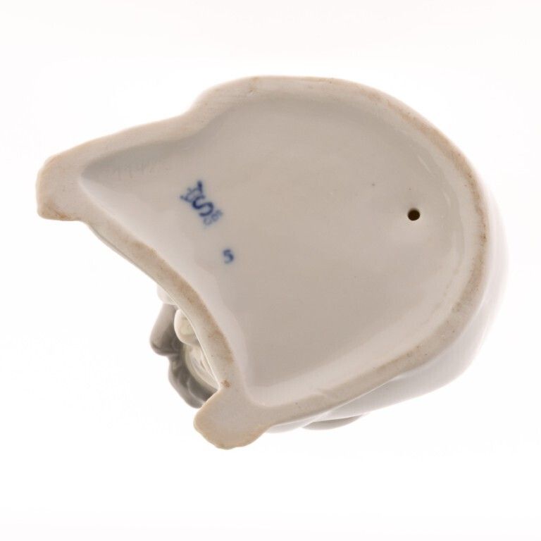 Sitzendorf German Fine Porcelain Sculpture Of A Young Boy Thinking photo furniture