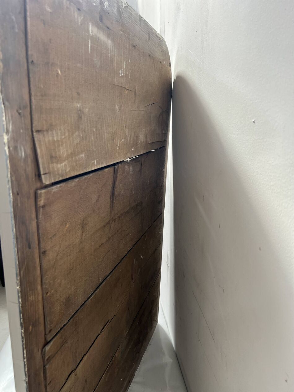 Louis Philippe Mirror In Wood And Patinated Stucco, 19th Century photo furniture