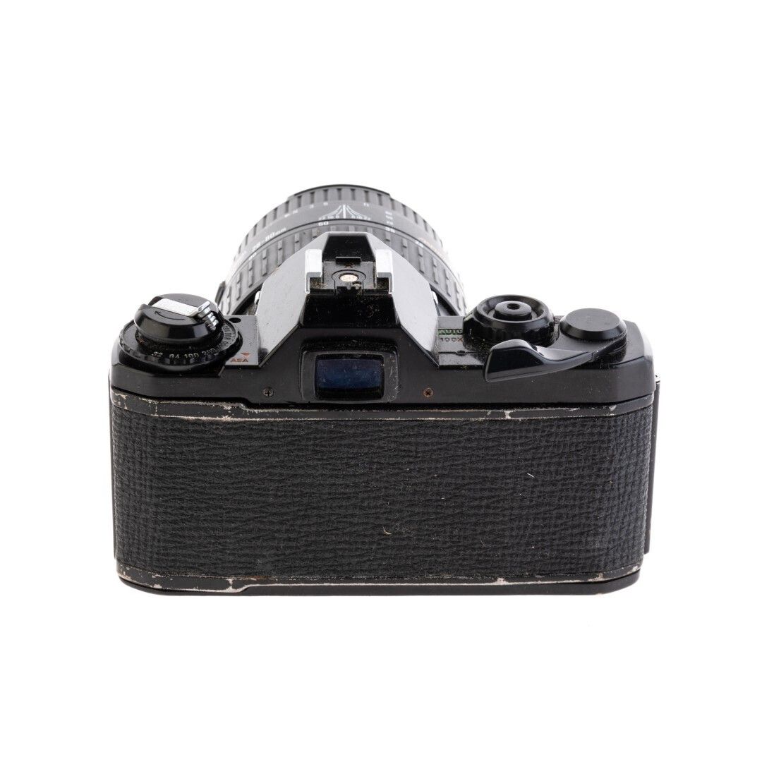 Vintage 1970’s Pentax Mv Film Slr Camera With Zoom Lens photo furniture
