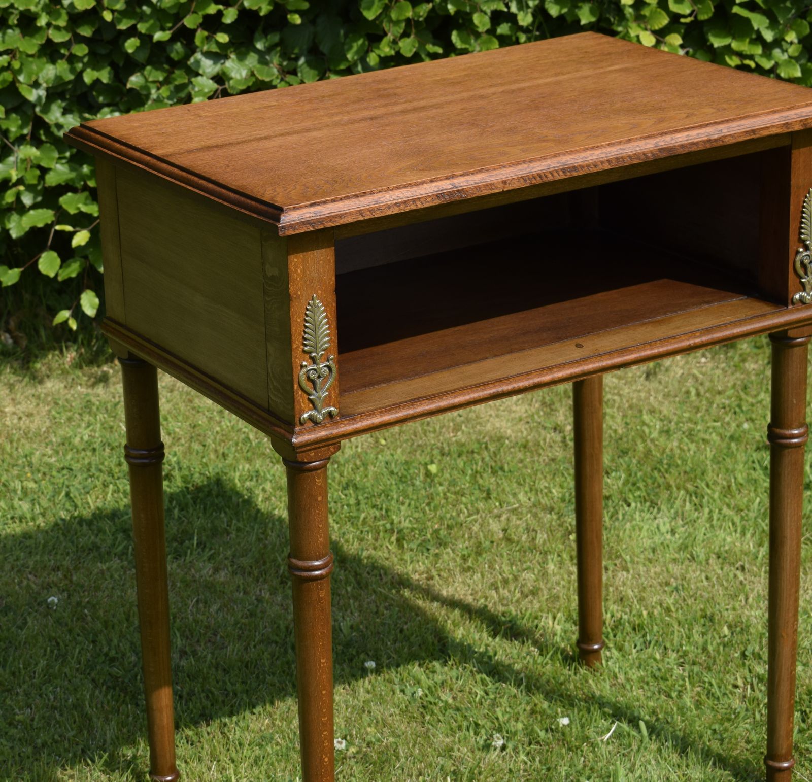 French Bedside Stand, 1920s, Beech photo vinterior