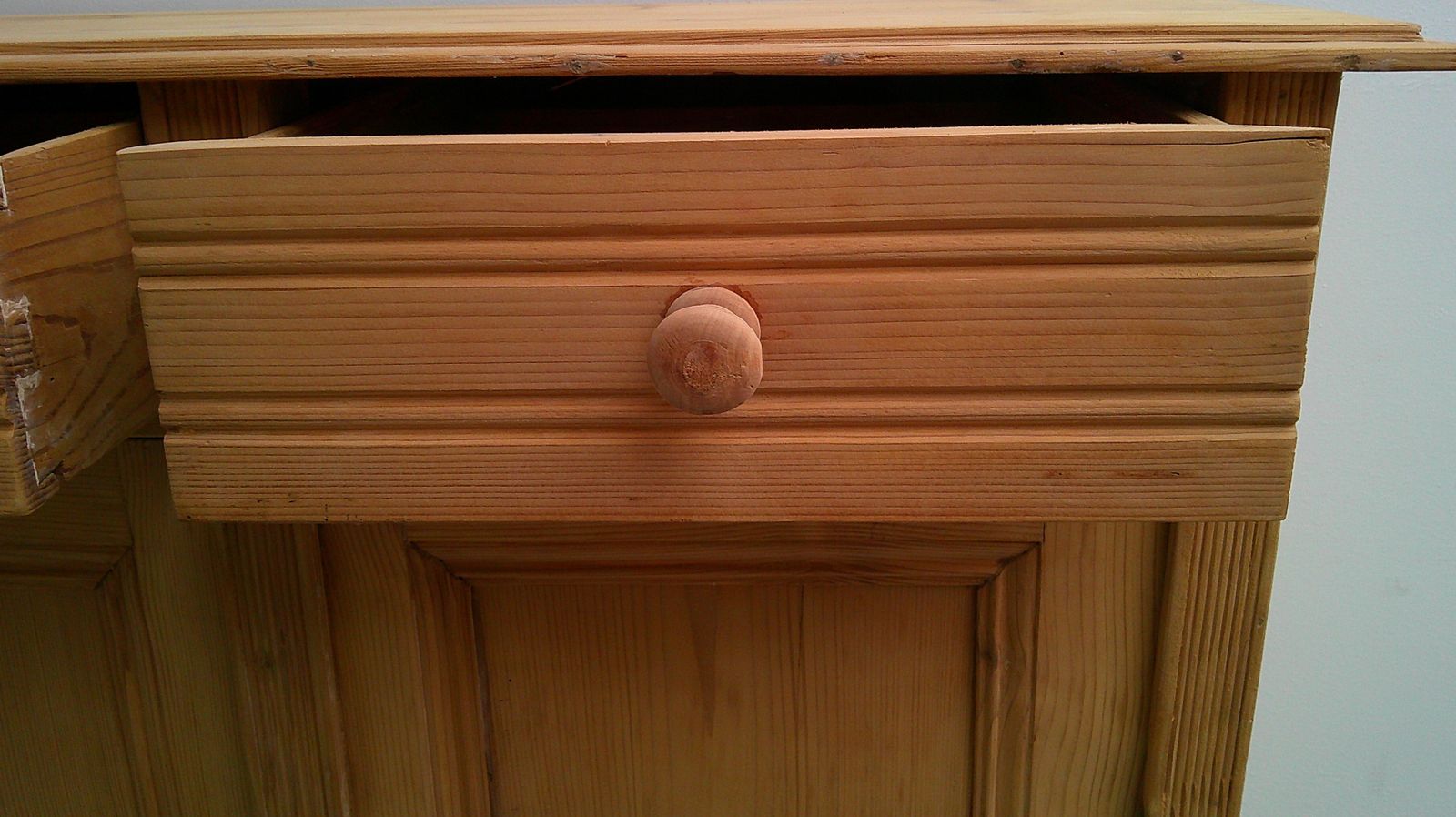 A Lined Pine Shallow Victorian Dresser Base To Wax/Paint photo buy