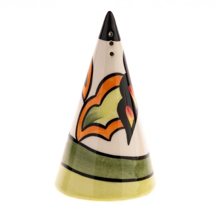 Lorna Bailey Signed Limited Edition 9/25 “Cherry Hill” Porcelain Art Deco Style Pottery Sugar Sifter