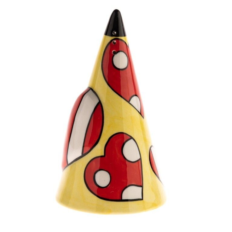 Lorna Bailey Signed Limited Edition “Valentine – 25th Collector’s Club Piece” Porcelain Art Deco Style Pottery Sugar Sifter