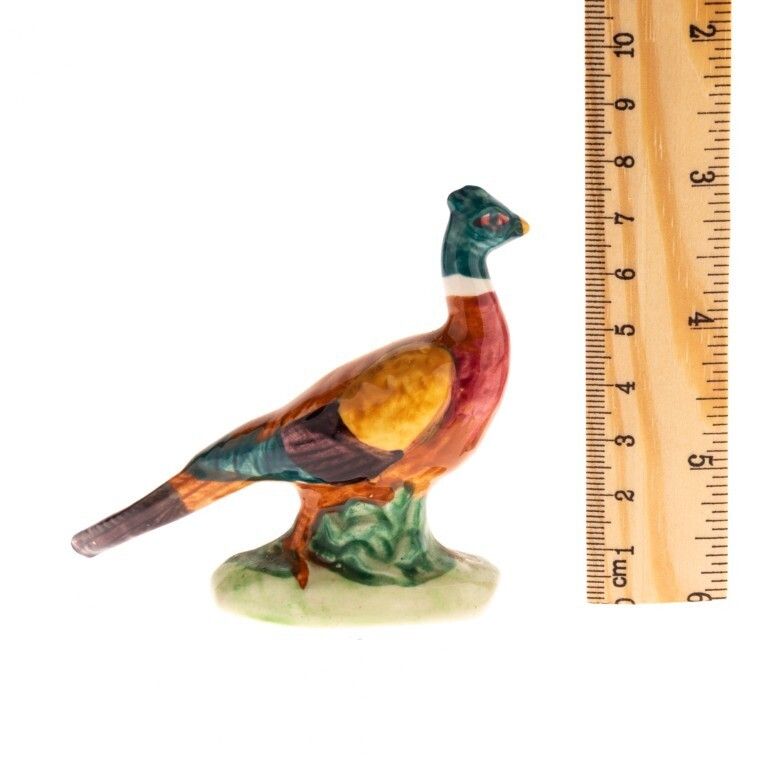 Mid Century Beswick Hand Painted Porcelain Ceramic Pottery Pheasant Bird Figure photo for sale