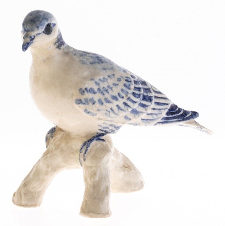Ciceley Lushington (1903 1987) Monogrammed British Pottery Ceramic Bird Figure Model Sculpture