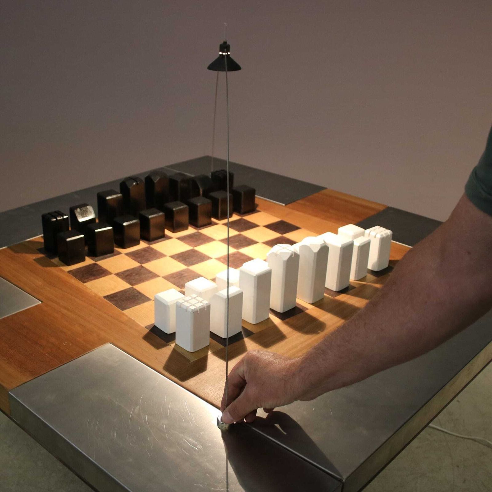 Unique “Pacifico” Chess Table By Franco Bozzi And Duccio Trassinelli – Studio A.R.D.I.T.I., Italy 1973 photo buy