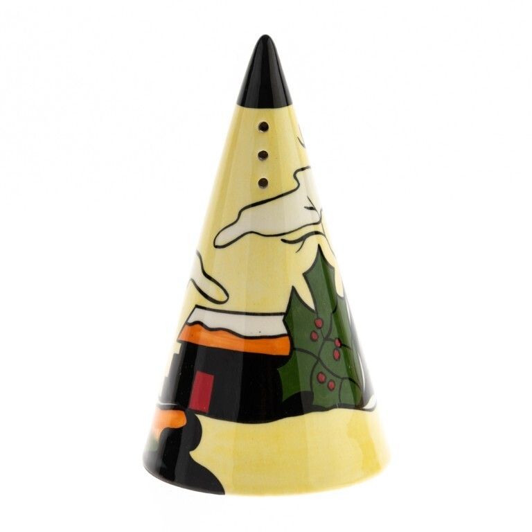 Lorna Bailey Signed Limited Edition “Winter’s Day – 33rd Collector’s Club Piece” Porcelain Pottery Art Deco Style Sugar Sifter