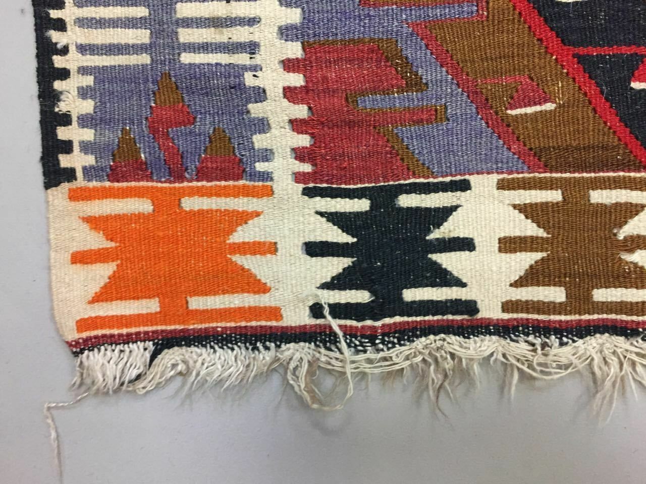 Vintage Turkish Kilim Kelim Rug 315x157cm Shabby Chic Wool,Moroccan Boho Large photo buy