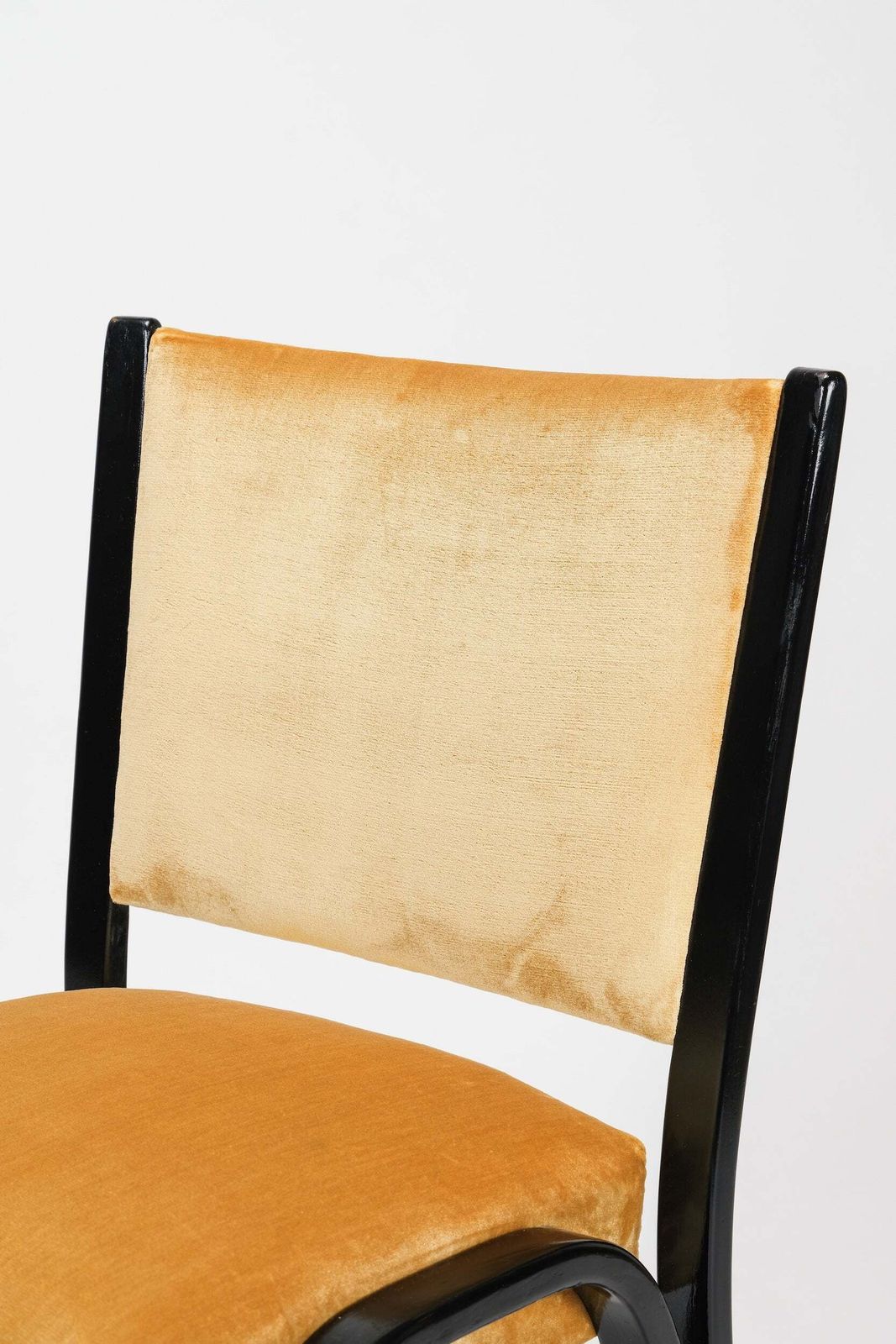 Hugues Steiner, Bentwood Chair, France, 1950s photo vintage