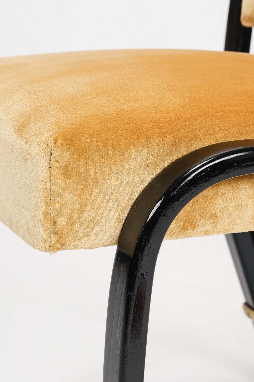 Furniture Hugues Steiner, Bentwood Chair, France, 1950s photo