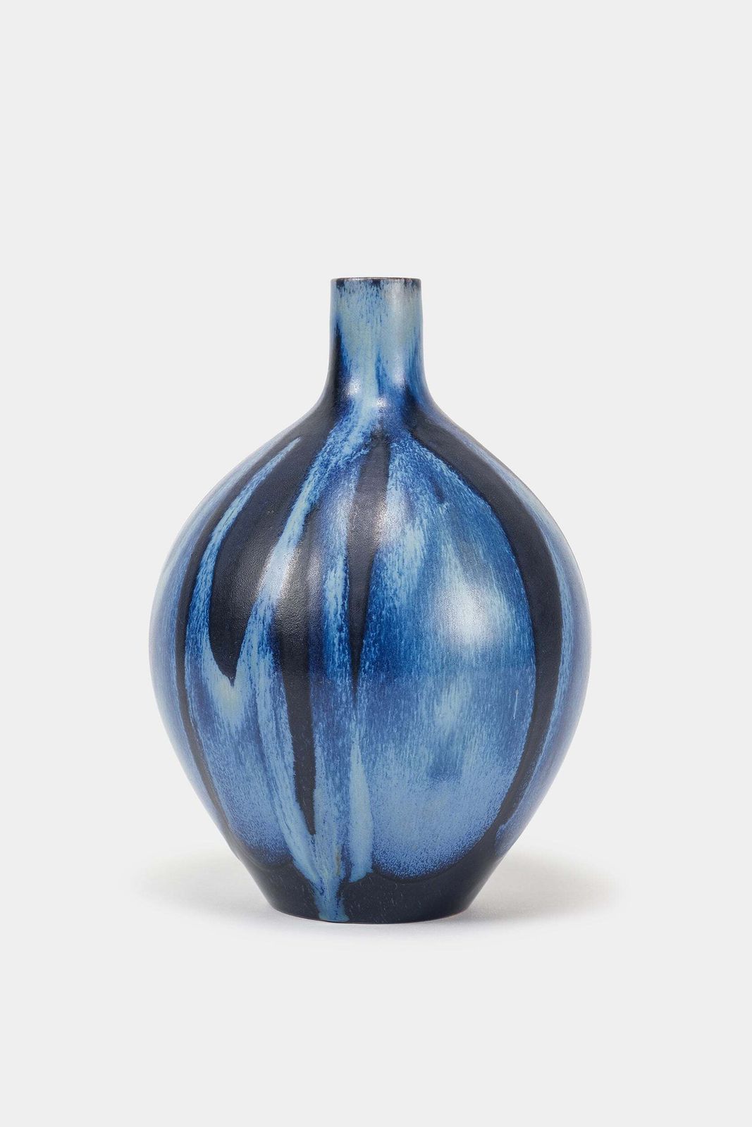 F. Glatzle, Karlsruhe Majolica Ceramic Vase, Germany, 1960s photo for sale