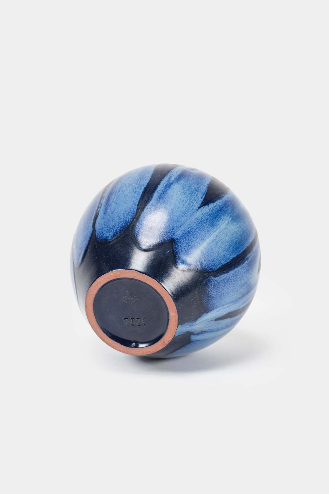 photo furniture F. Glatzle, Karlsruhe Majolica Ceramic Vase, Germany, 1960s