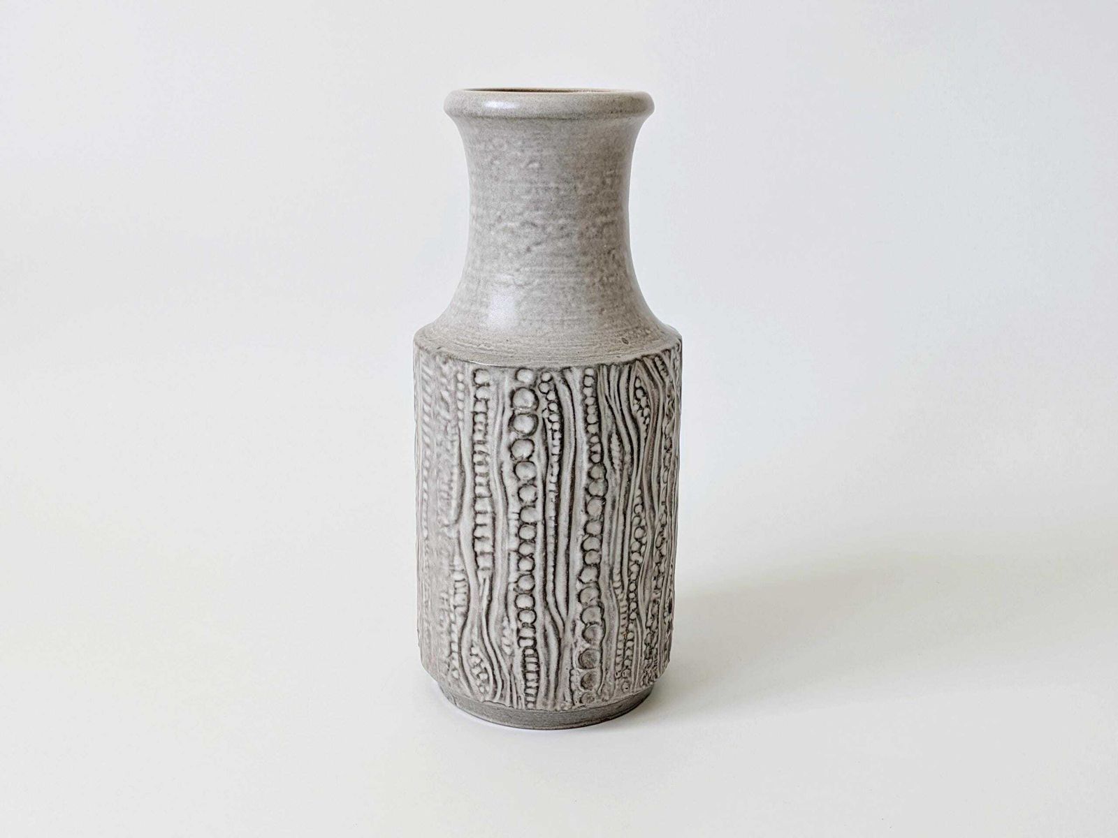 Midcentury Brutalist “Reptile” Vase By Dieter Peter For Carstens Tönnieshof, West Germany 1960s