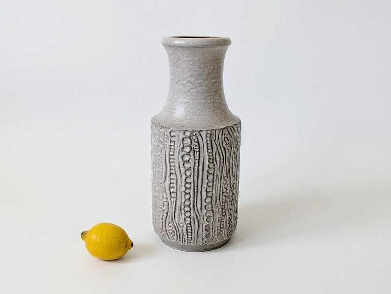 Home Decor Midcentury Brutalist “Reptile” Vase By Dieter Peter For Carstens Tönnieshof, West Germany 1960s photo