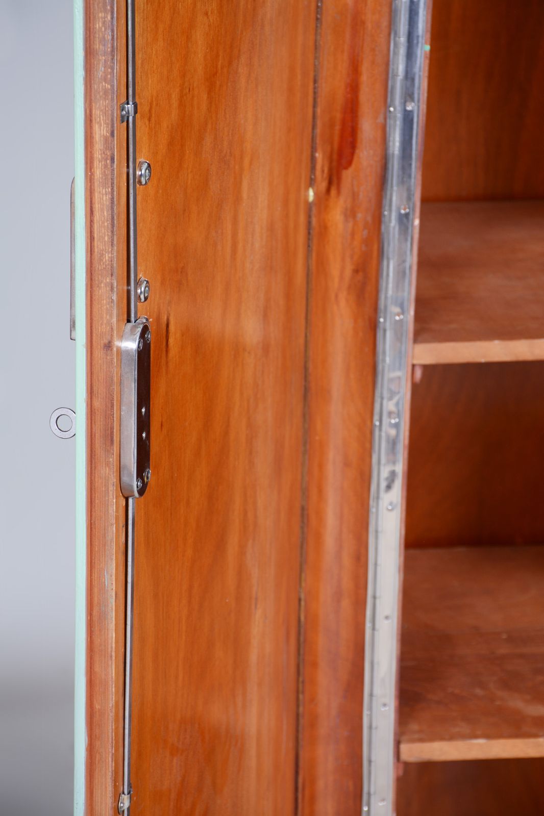 photo buy Restored Bauhaus Wardrobe, By Vichr A Spol., Original Paint, Czech, 1930s