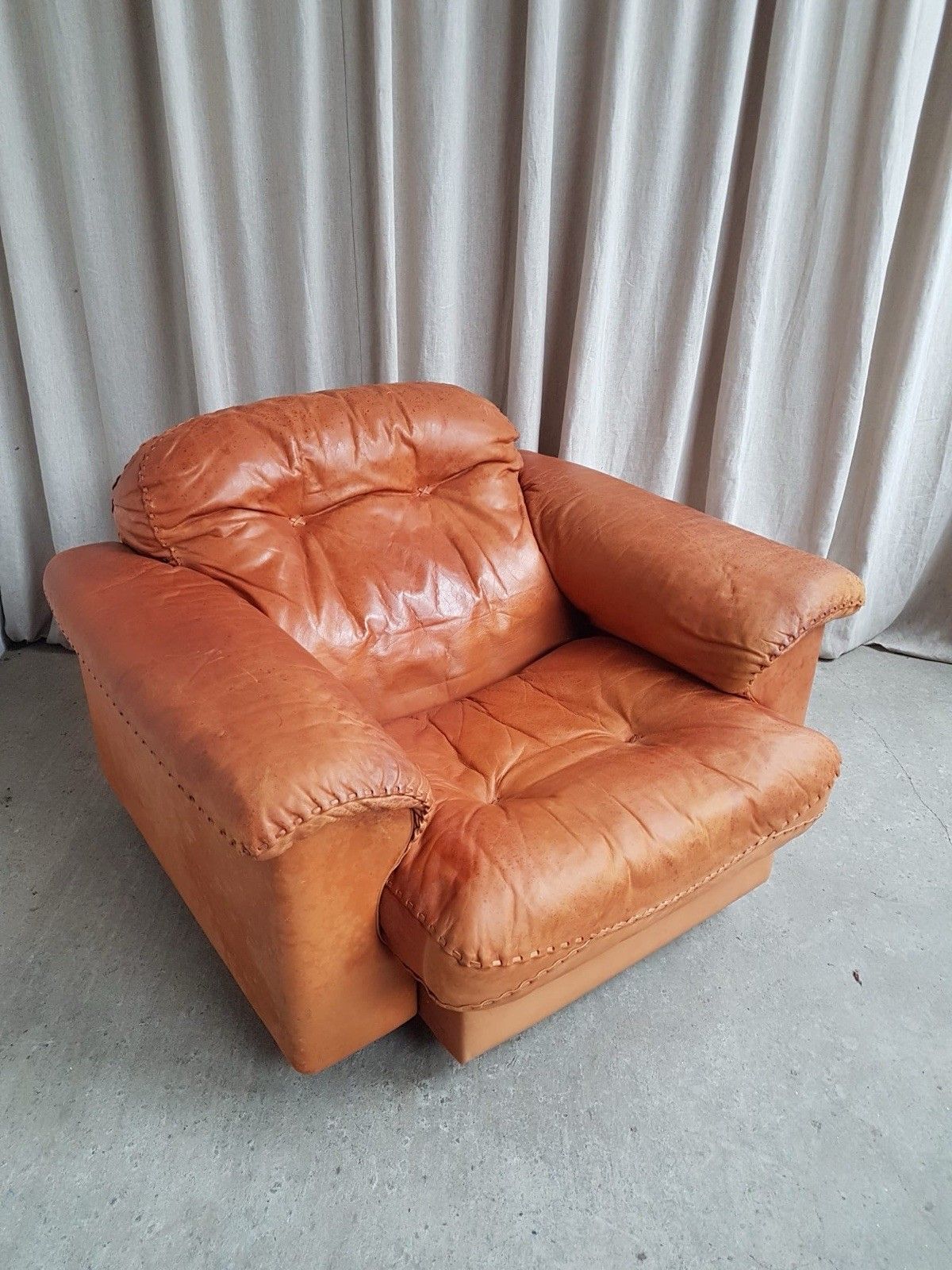 Vtg Rare Mid Century De Sede Ds101 James Bond Reclining Chair Scandi Retro R878 photo buy