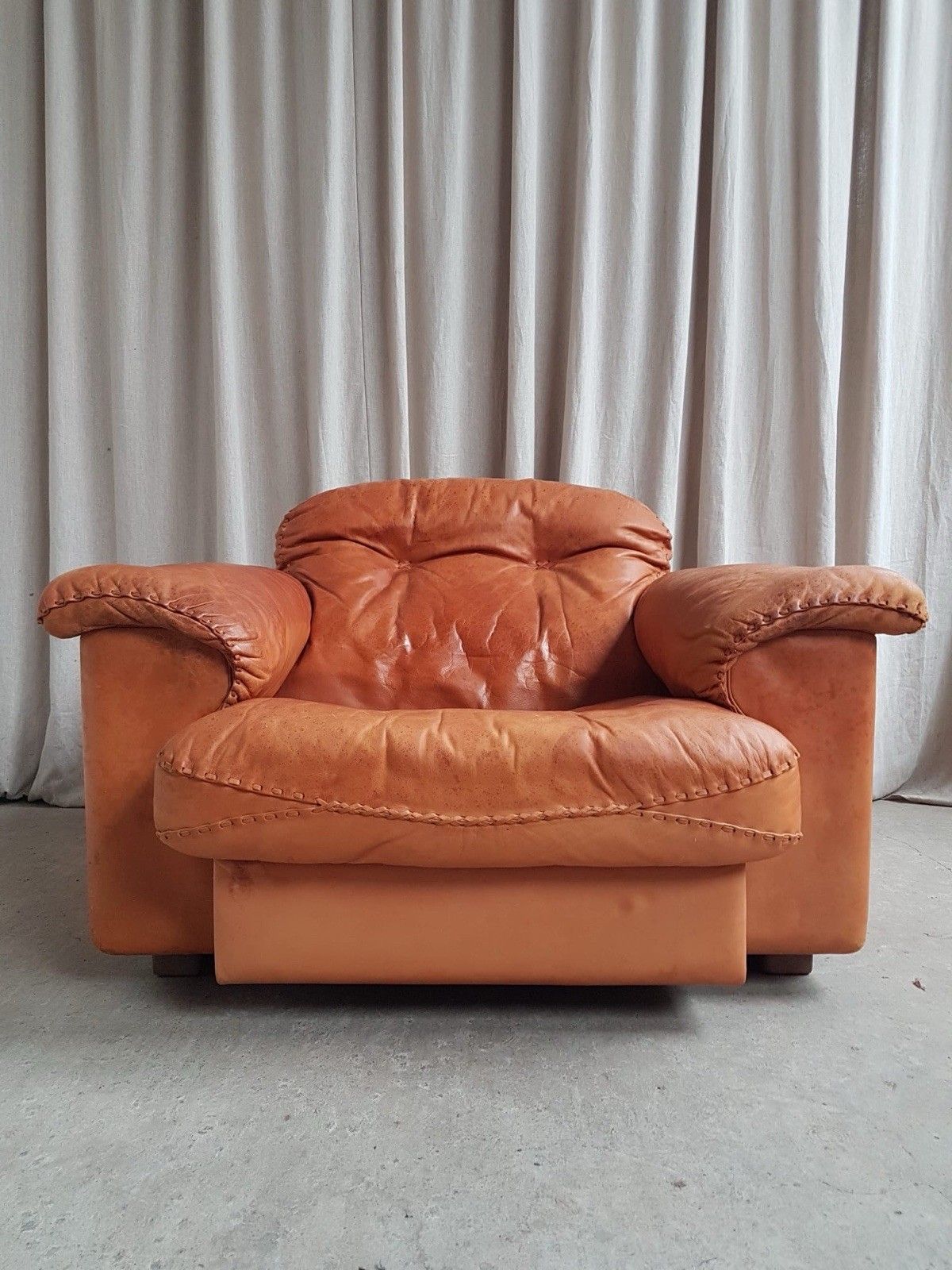 photo furniture Vtg Rare Mid Century De Sede Ds101 James Bond Reclining Chair Scandi Retro R878