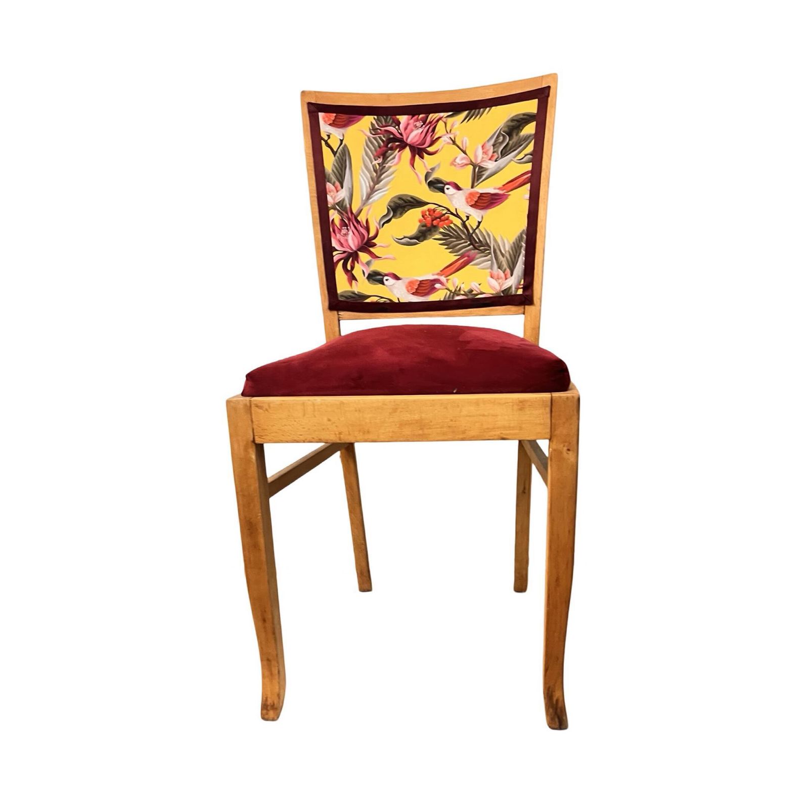 photo furniture Upholstered Chair, After Renovation, Poland, 1950s