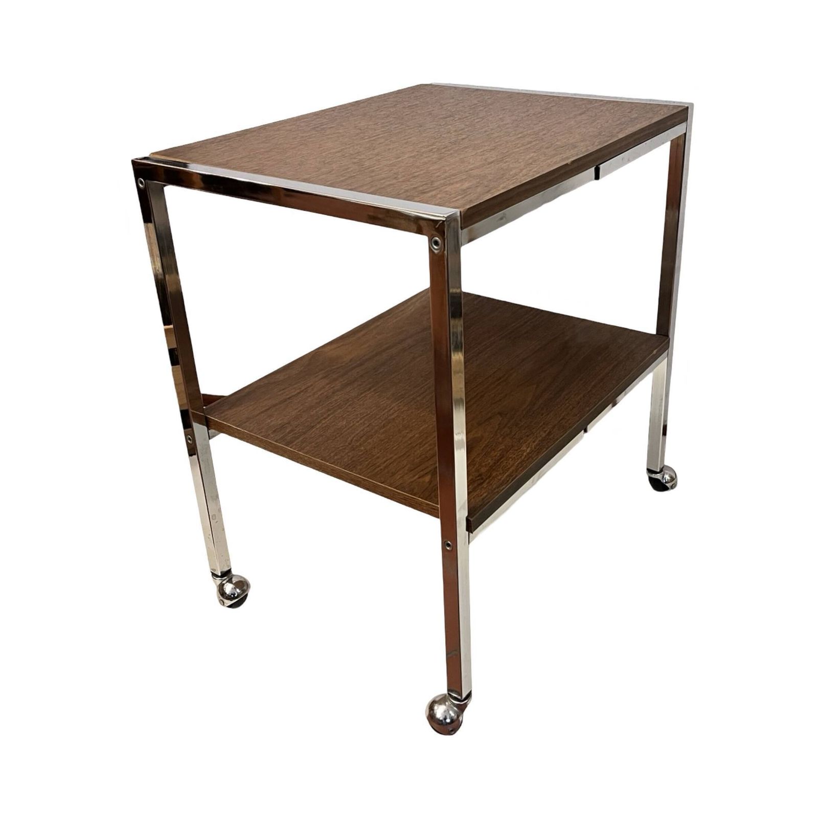 photo vinterior Modernist Mobile Table Or Bar Denmark 1970s.