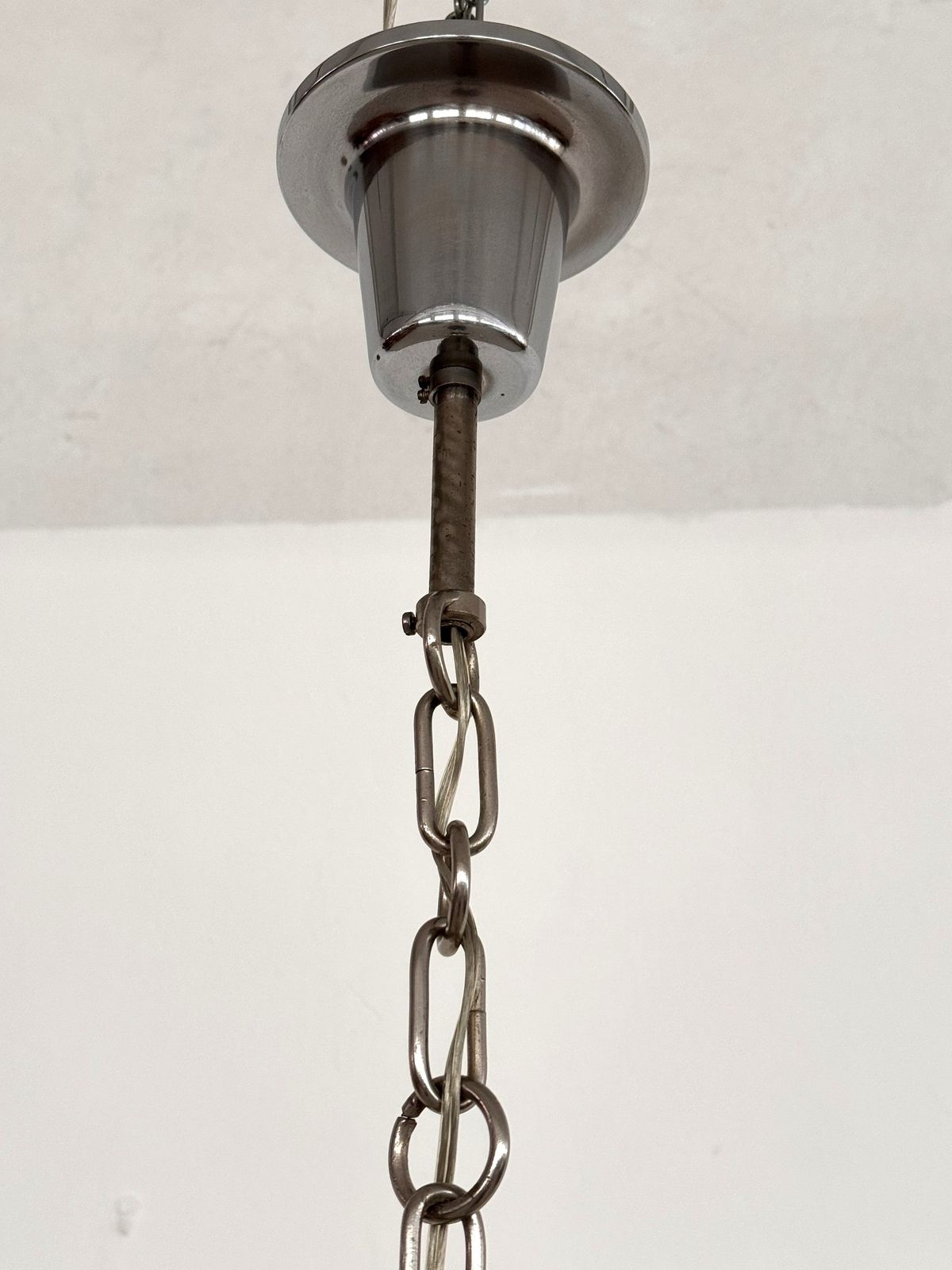 Italian Midcentury Murano Glass Chandelier With 24 Glass Tubes, 1960s photo vintage